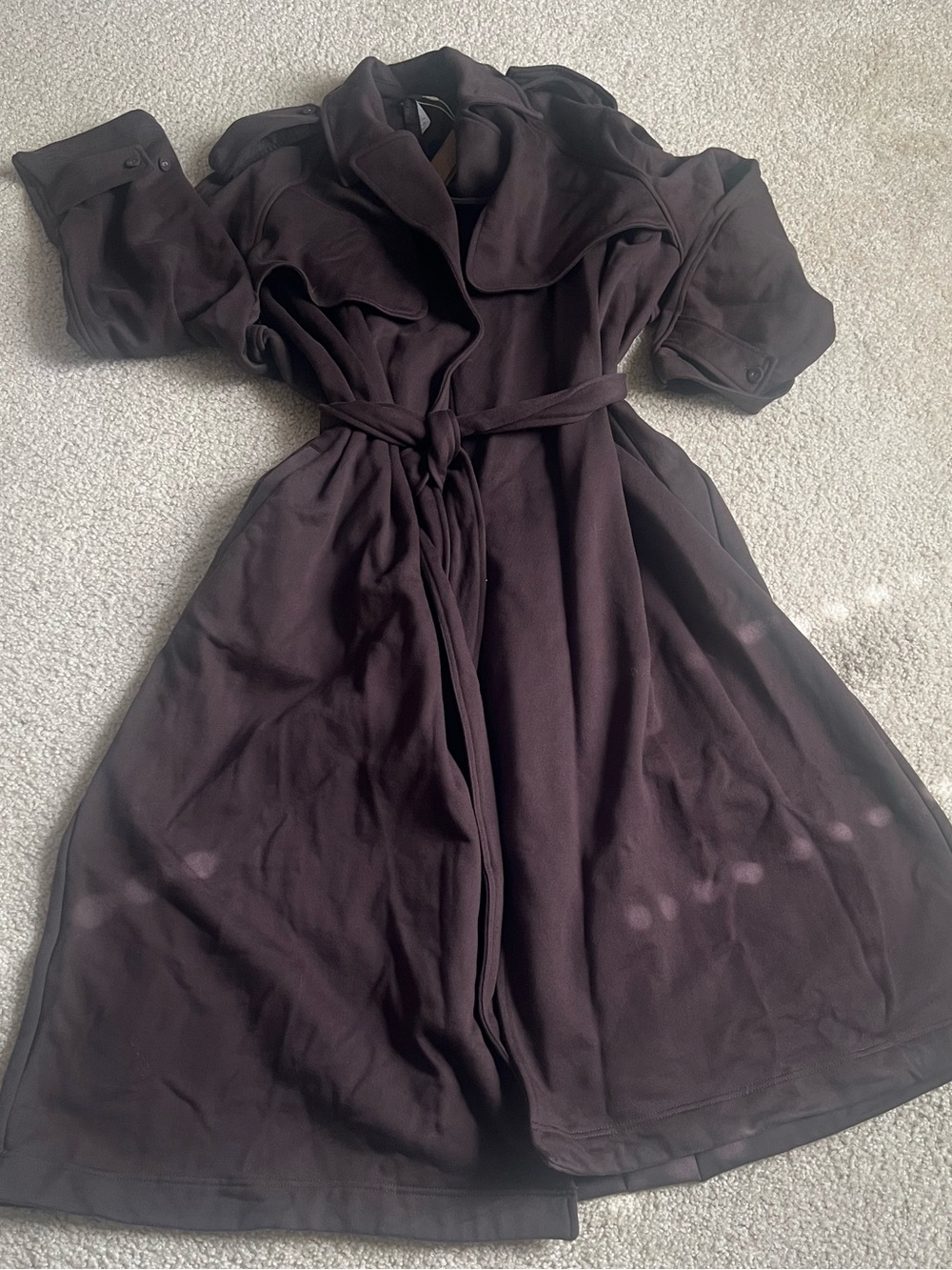 Skims Boyfriend Fleece coat